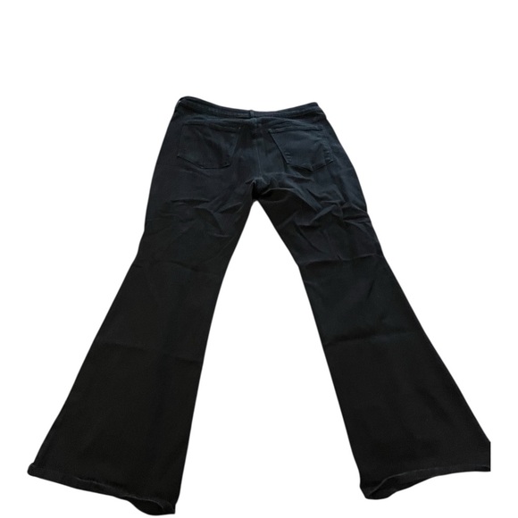 Old Navy Black Flare Wide Leg Jeans - Picture 1 of 3